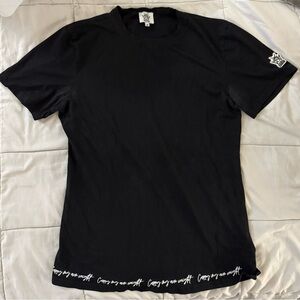 Carry My Own Weight Black Workout Gym Shirt Medium